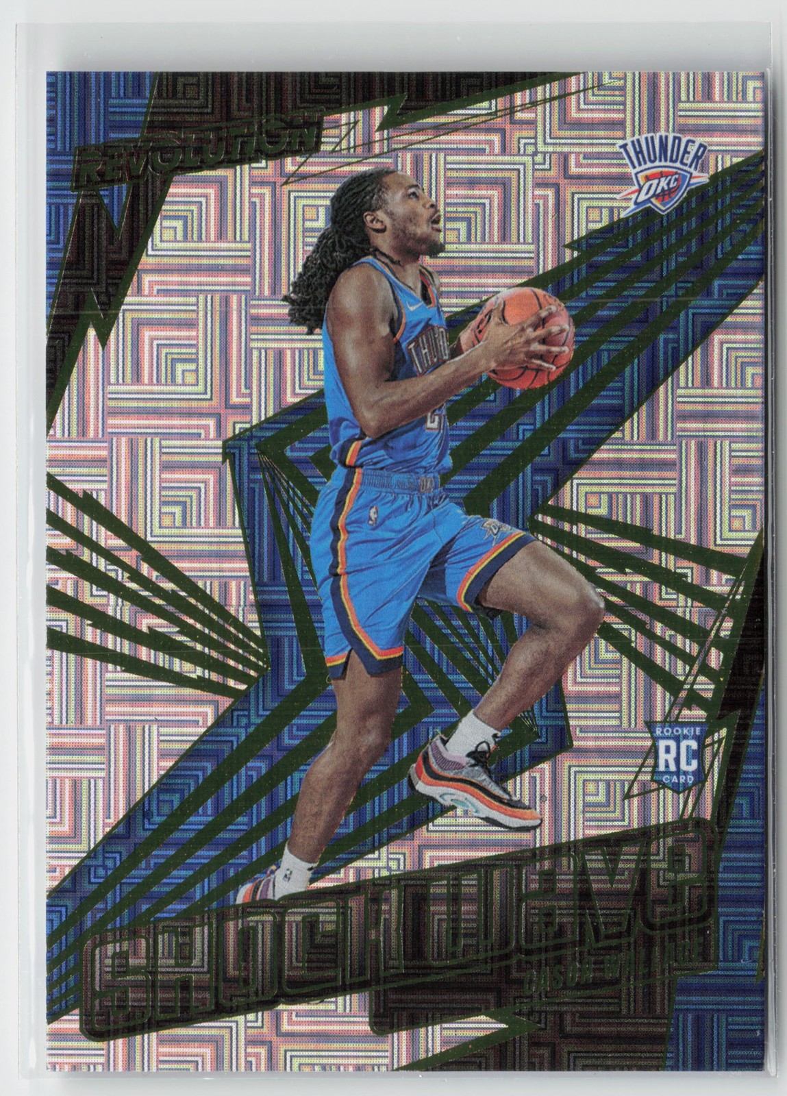 2023-24 Panini Revolution #22 Cason Wallace Shock Wave Levels
