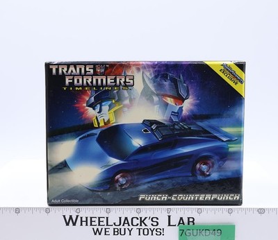 Punch-Counterpunch Transformers Timelines Collector's Club BotCon 2010 Hasbro