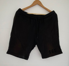 SGE Herren Sweatshorts XL Schwarz mit Logo, e...
