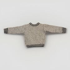 Vintage Fana Knit Norway Wool Sweater Kids Size 5 Nordic Winter Knit