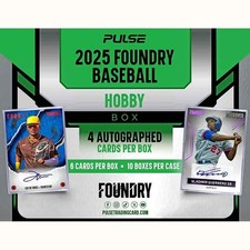 2025 Pulse Foundry Baseball Hobby Box Factory sealed 25PUBF