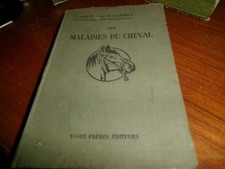 Ancien LIVRE 1923 "Les maladies du cheval" F.BRETON et E.LARIEUX