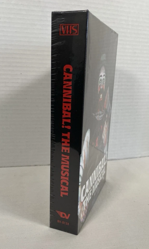 Cannibal! The Musical NEW VHS Light Up LED Vinegar Syndrome Degausser Video - Image 3 of 3