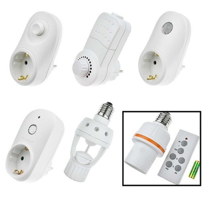 Smarte Steckdose, Smarter Stecker, Lampenfassung mit Funktion Fernbedienung