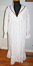 Vtg. Victorian The 1 for Us Floral Prairie Nightgown Cottage Core Romantic XXL