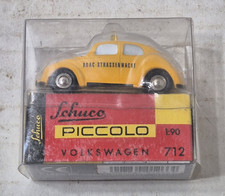 Schuco Piccolo #712 VW Käfer ADAC Strassenwacht Volkswagen Beetle Bug