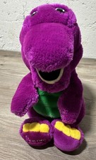 Barney Plush Purple Dinosaur 15.5  Stuffed Toy Doll Vintage 1992 The Lyons Group