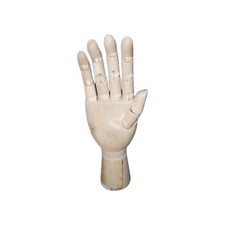 Gliederhand/ Künstlerhand Holz 18 cm, rechts
