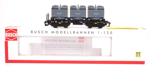 Busch TT 33545 Kalkkübelwagen VEB Leuna Werke DR - Unbespielt - ZYAX/5463 | Condition: Gebraucht