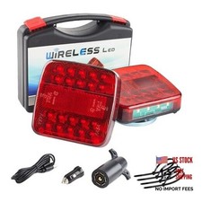 Magnetic Wireless Trailer Lights Kit - DOT Compliant, USB-C Rechargeable, IP67