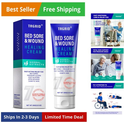 #ad Pressure and Bed Sore Treatment Cream: Fast Skin Healing Cream for Pressure S... $37.91