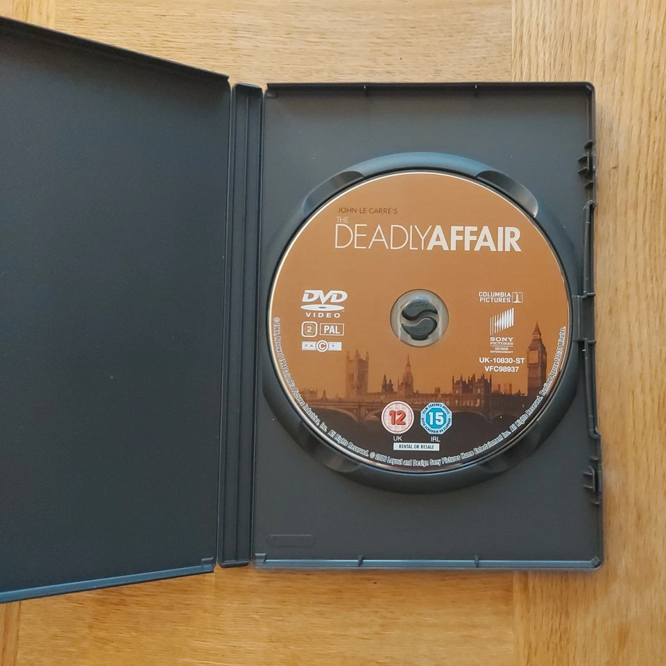 The Deadly Affair (DVD, 2006) Region 2 - Image 3 of 3