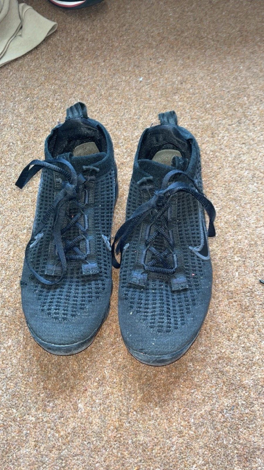 scarpe nike vapormax nere