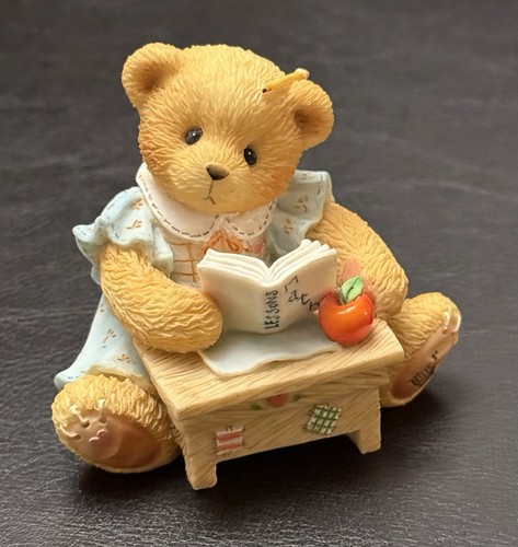 Lot of 5 Bear Figurines – Boyds, Russ Berrie, Cherished Teddies, Mixed Set - Picture 12 of 14