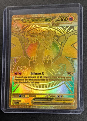 #ad Mega Charizard X EX 130 094 Hyper Mega Rare Pokemon Card Near Mint Condition $77.99