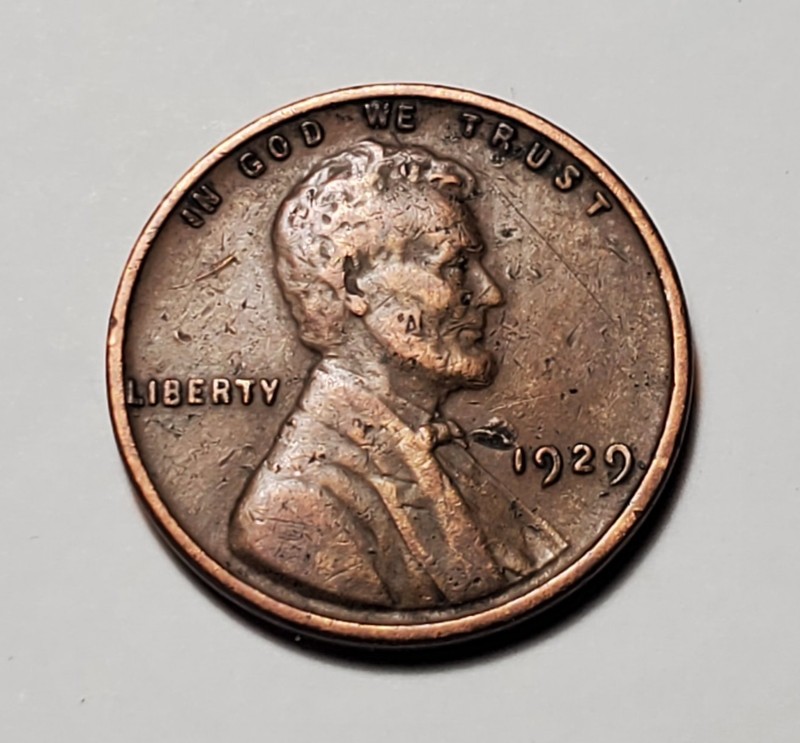 1929 P LINCOLN WHEAT PENNY #C10774