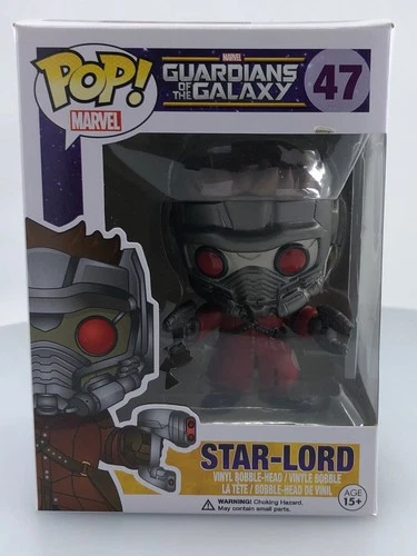 Funko POP! Marvel Guardians of the Galaxy Star-Lord #47 Vinyl Figure DAMAGED BOX