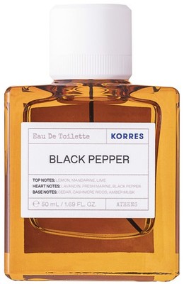 Korres Black Pepper Eau de Toilette 50 ml OVP NEU