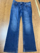 Wrangler Womens Bootcut Jeans Medium Wash Stitch 09MWZMS Size 5/6 X 30 rodeo