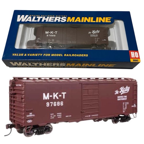 Walthers 910-45514 escala HO 40' PS-1 Boxcar Missouri-Kansas-Texas (MKT) #97686 | Zustand: New