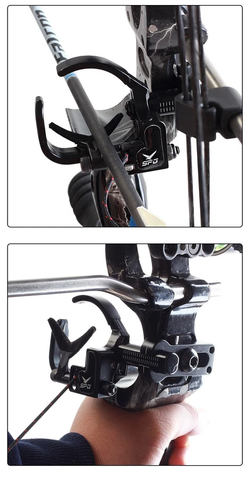 Brand New Arrow Rest Compound Bow Right Hand Black Drop Away Accessories - Image 4 of 4