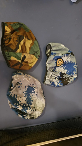 Various Chinese People's Liberation Army PLA Helmet Covers