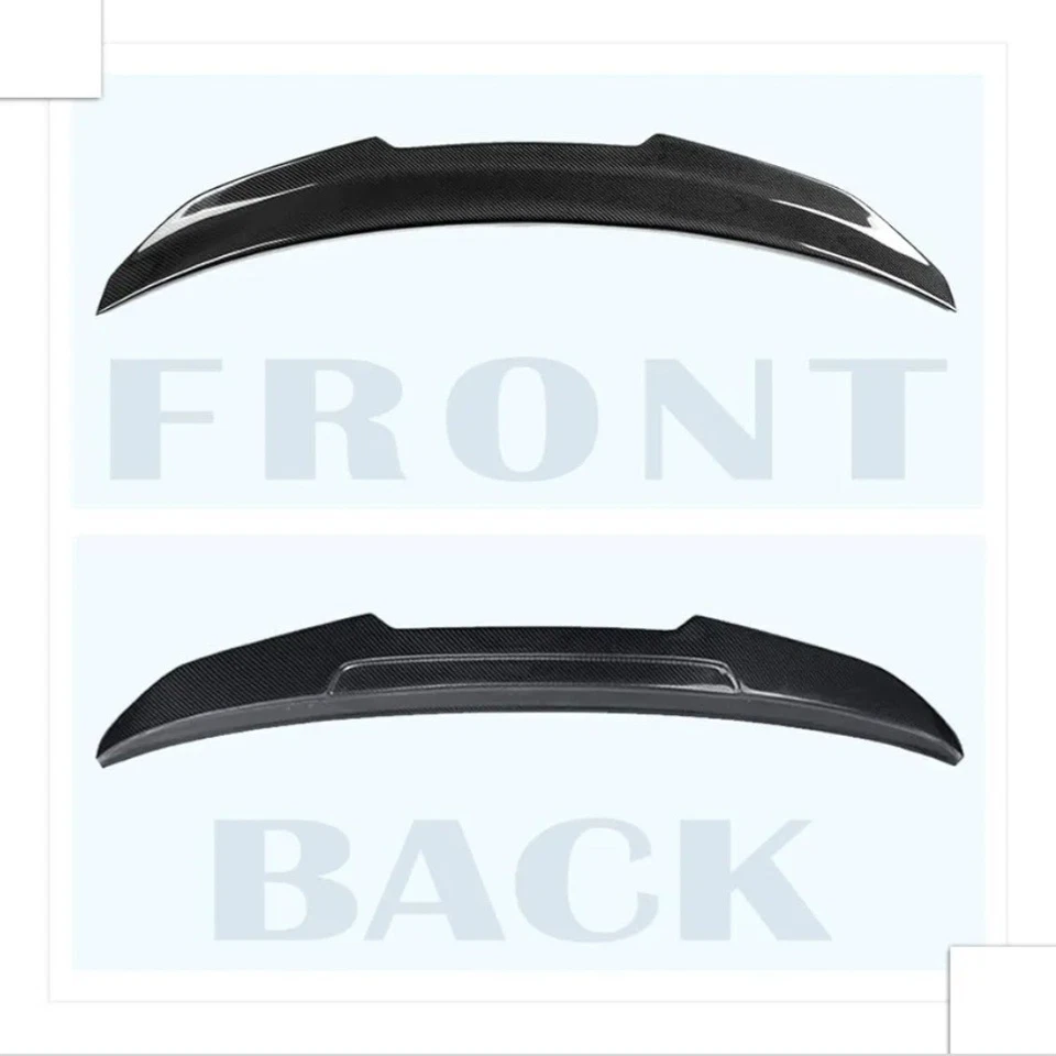 Alerón maletero fibra carbono compatible estilo PSM (2017-2024) modelo Audi A4 S4 B9 Foto 2 de 4