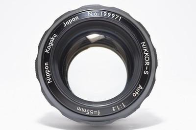 Nikon NIKKOR-S Auto 55mm f/1.2 Non Ai Lens From JAPAN #545-2 | eBay