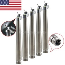5x NSK Style Dental LED light E-generator 45° Degree Angle Handpiece 2H AC2 USA