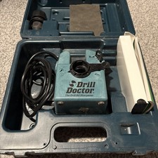 Drill Doctor Model 500 Drill Bit Sharpener With Case, Manual & VHS Tape, Working