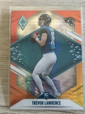 2021 Panini Phoenix Trevor Lawrence Rookie Fire Burst Card RC #101 NFL Jaguars. rookie card picture