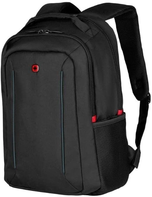 Wenger BQ Sac à dos PC portable 15.6 pouces noir compartimenté