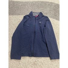 Vineyard Vines Girls Medium 10-12 Full Zip Long Sleeve Jacket Blue K0222 57543