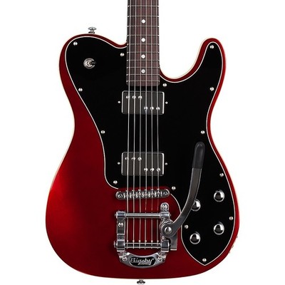 Schecter PT Fastback IIB Electric Guitar Metallic Red Black Pickguard