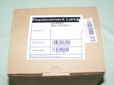 SHARP AN-P25LP (BQC-XGP25X) Replacement Projector Lamp w/ Housing & Instructions
