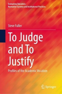To Judge and To Justify - 9783031760167