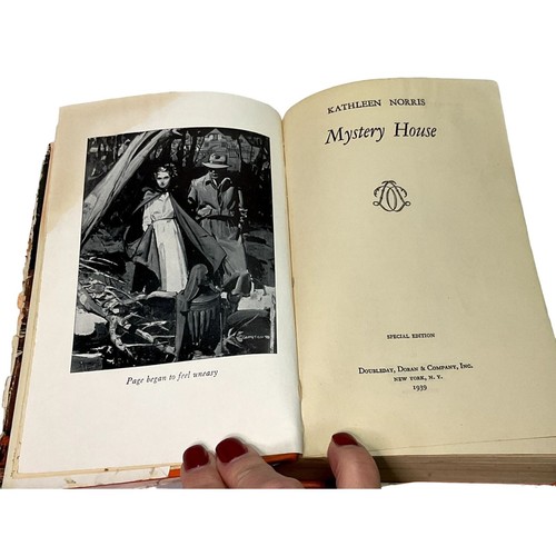 VTG Mystery House Kathleen Norris 1939 First Edition, Special Edition HB in DJ - Imagen 4 de 4