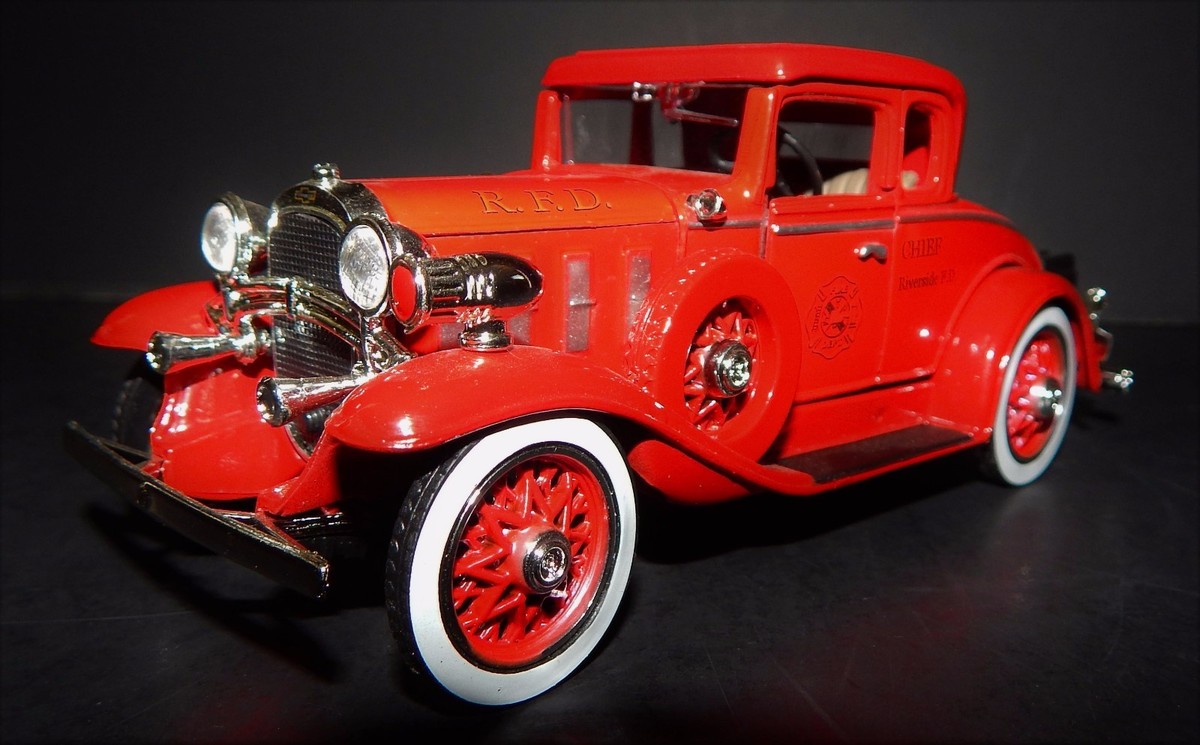 レア　消防車 FIRE CHIEF CAR 1932 Confederate Series Riverside Fire Dept. Fire Chief's
