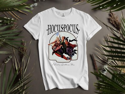 Hokuspokus Poster T-Shirt T Shirt Herren Damen Unisex Tshirt K978