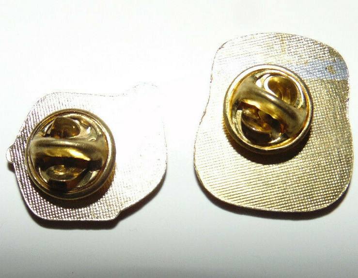 2) Baltimore Orioles Vintage Baseball Cap Pin MLB Hat Lapel 80's Badge