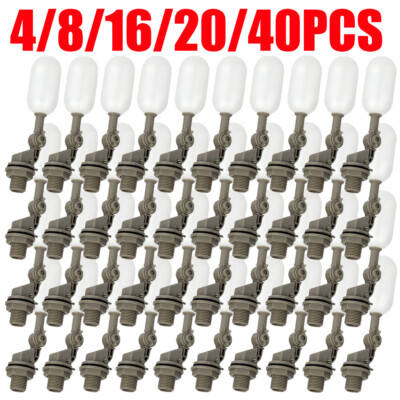 Lots Water Float Valve with Adjustable Arm Plastic Water Filter Float 1/2 Inch##