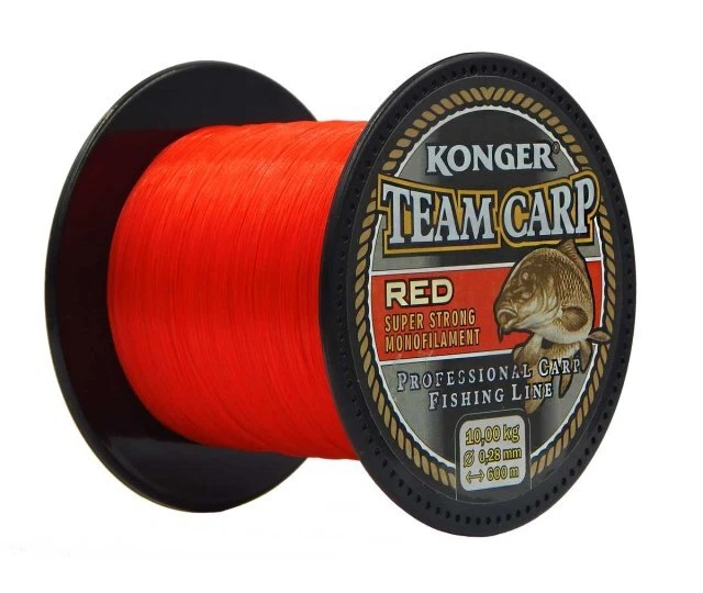 Professional Carp Fishing Line Super Strong Coarse Carp Red 2 x 600 m  Spools