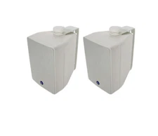 Atlas Sound SM42T-WH 4" 2-Way 16W Weather-Resistant Surface Speaker Set