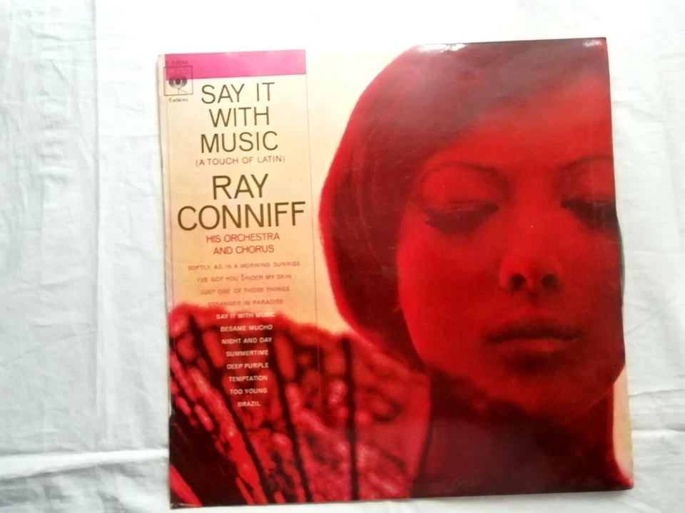 Ray Conniff His Orchestra And Chorus Say It with Music Disk Vinilocbs 1970 - Image 2 of 4