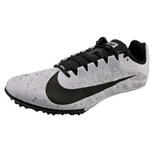 Nike Unisex Zoom Rival S 9 Track Spike Pure Platinum Size US 12 Men - 13.5 Women