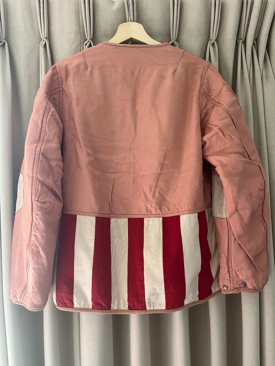 Visvim 19ss Mud Dye Iris Liner Jacket Flagged Pink Size 3 Visvim 19ss Mud Dye Iris Liner Jacket Flagged Pink Size 3