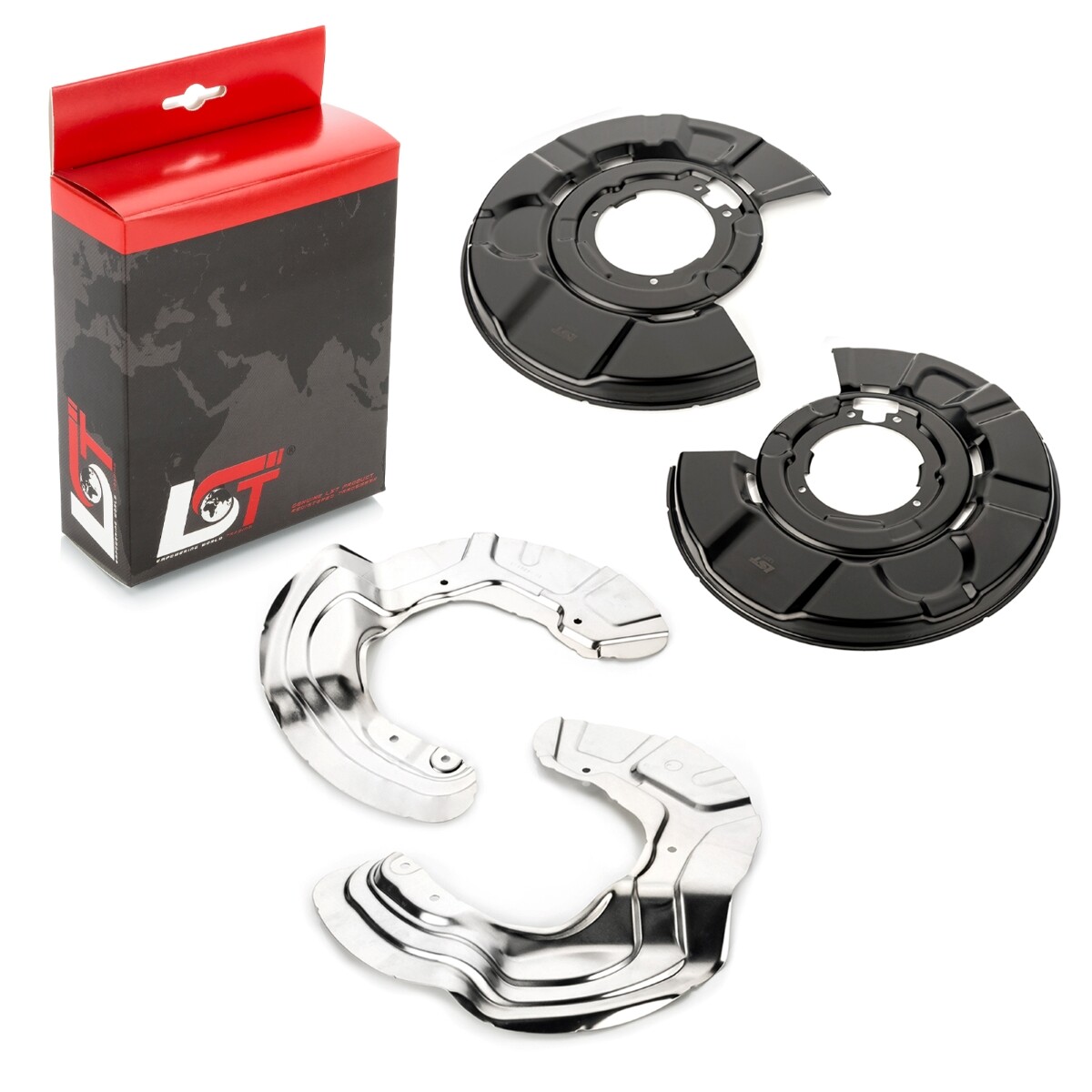 4x Brake Plate Front Rear Left Right for BMW 3er F30 F31 F34 4er F32 F33 F36
