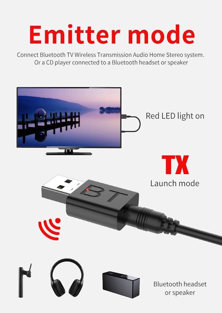 Adaptador Bluetooth Tv