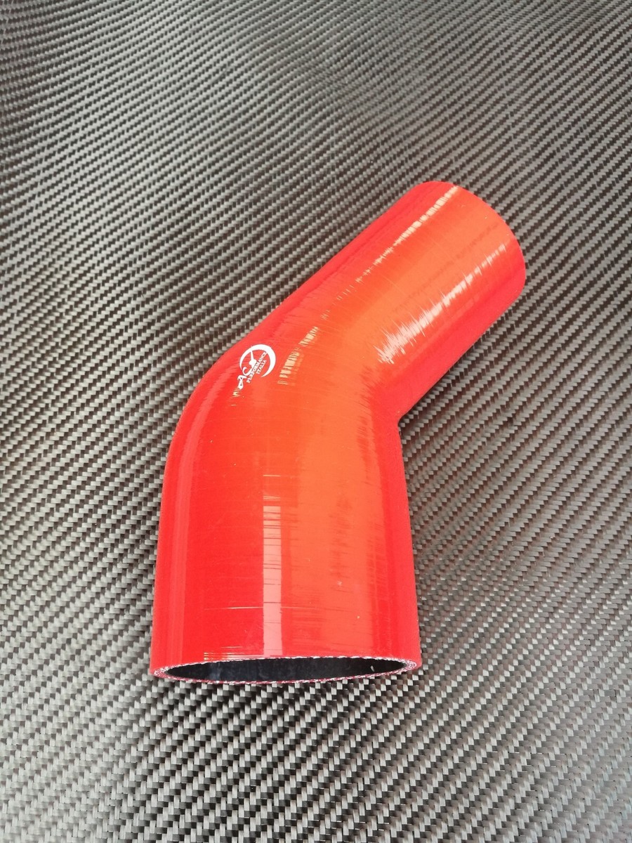R45/57-51 - Manicotto In Silicone Con Curva A Riduzione 45 Diametro Interno O 57mm 51mm - Foto 12
