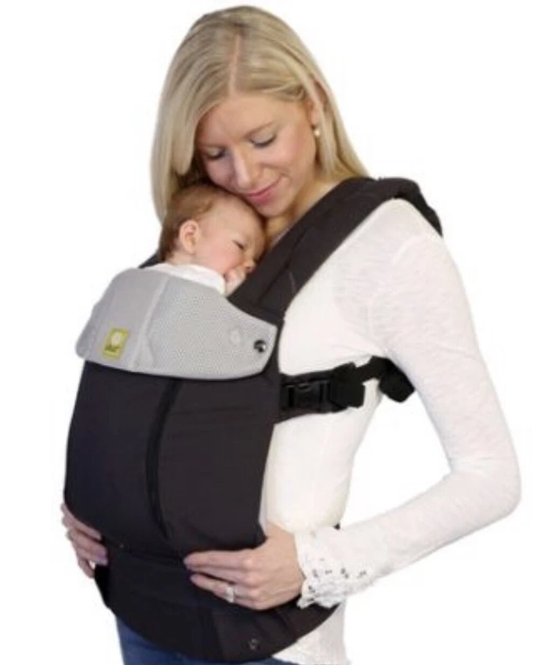 Lille Baby Completo 6 en 1 Flujo de Aire Transpirable Malla 3D Bebé Carbón y Plata Foto 2 de 4